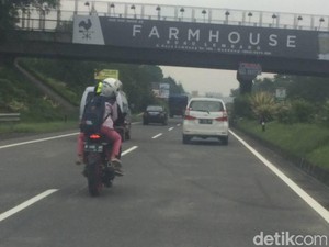 Viral Bikers Masuk Tol Purbaleunyi, Polisi: Pelat Nomor Motor Palsu