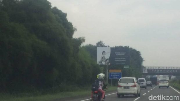 Heboh, Bikers Masuk Jalur Tol Purbaleunyi Viral di Medsos