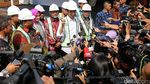 Jokowi Groundbreaking Rusunami untuk Buruh di Tangsel