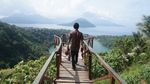 Yang Unik di Ternate, Danau Eksotis di Sebelah Laut
