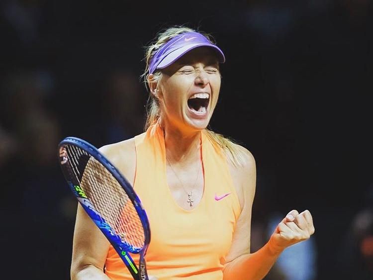 Sharapova Mengayun Lagi, Melenguh Lagi