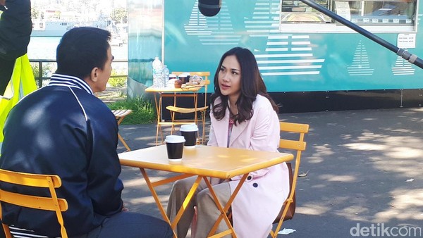 Bunga Citra Lestari dan Joe Taslim Mesra Banget