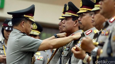 Kapolri Lantik Enam Kapolda Baru