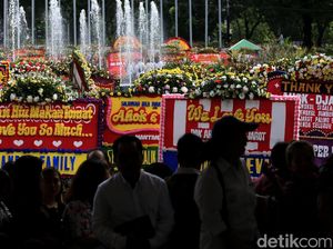 Ngobrol Bareng Ahok Soal Karangan Bunga, Djarot: Ini Menguatkan Kita