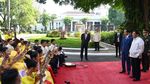 Jokowi Disambut Duterte di Istana Malacanang