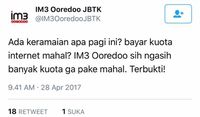 #IndosatLemot: Dikecam Netizen, Dikerjai Hacker, Disemprit BRTI