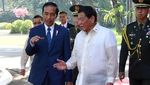 Jokowi Disambut Duterte di Istana Malacanang