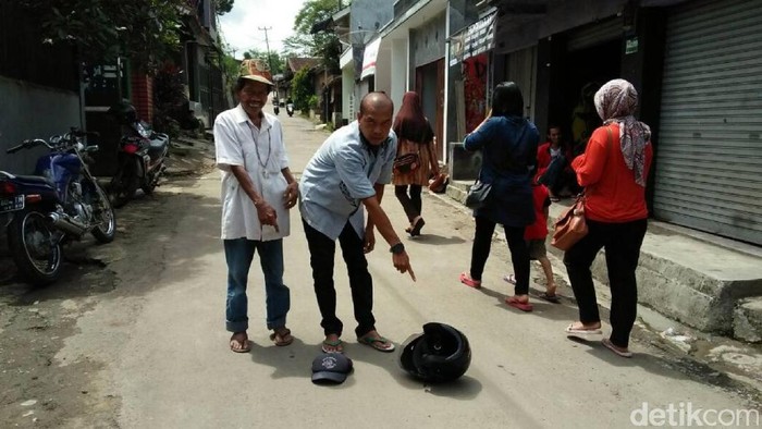 Aksi Saling Kejar Pemotor Diwarnai Tembakan Kagetkan Warga Cibadak