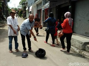 Aksi Saling Kejar Pemotor Diwarnai Tembakan Kagetkan Warga Cibadak