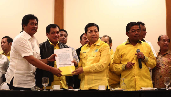 34 DPD Partai Golkar Se-Indonesia Solid Dukung Novanto