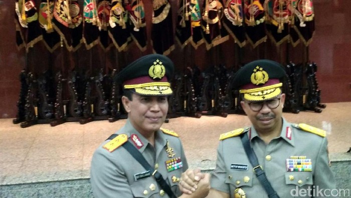 Polri Gelar Acara Pisah-Sambut Kadiv Humas