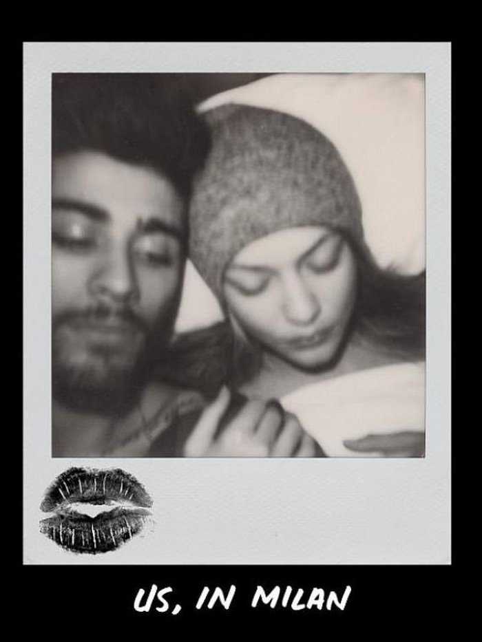 Kemesraan Gigi Hadid Dan Zayn Malik Dalam Gigis Journal 