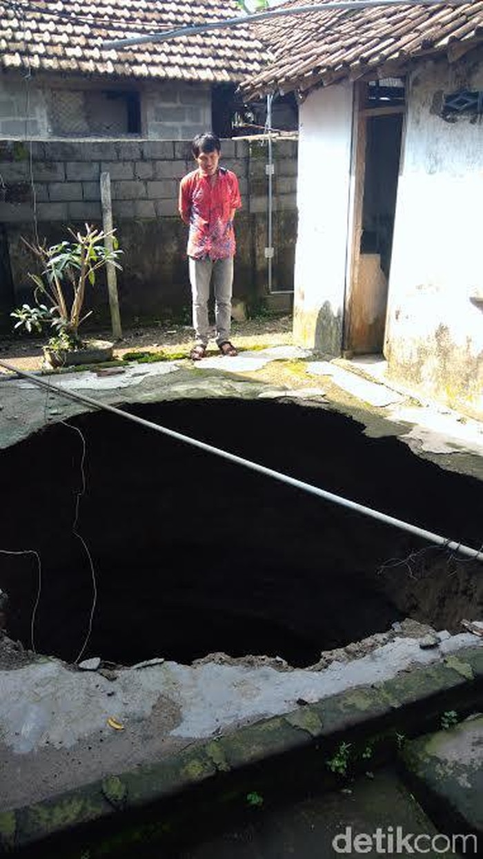 Jumlah Sumur Warga Kediri yang Amblas 88 Unit
