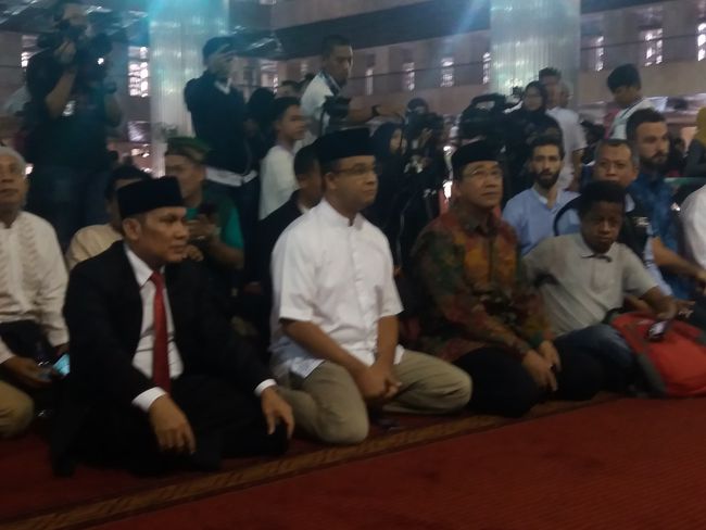 Di Istiqlal, Anies Bicara soal Bhinneka Tunggal Ika kepada 