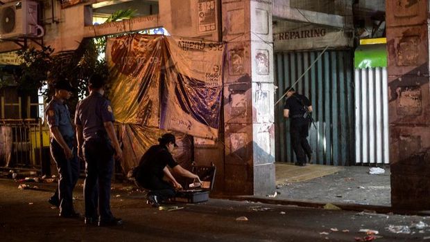 Ledakan Bom Pipa Mengguncang Manila, 14 Orang Luka