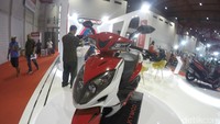 Kymco kembali hadir setelah redup sejak tahun 2009 lalu. Foto: Dadan Kuswaraharja
