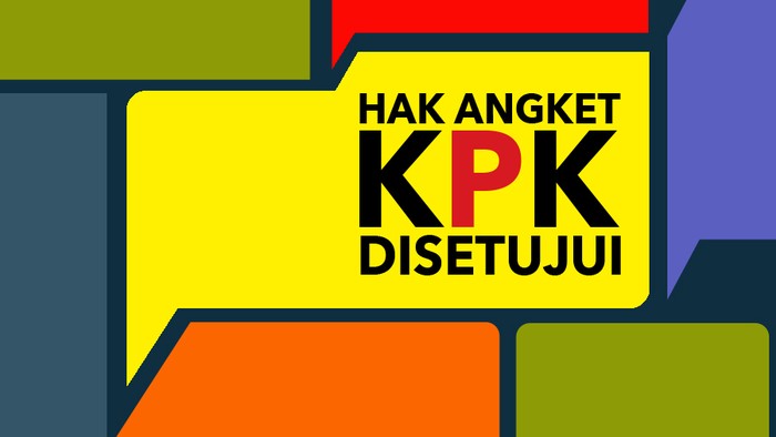 KPK: Bila Serius Perangi Korupsi, DPR Harusnya Tolak Hak Angket