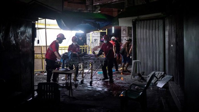 Ledakan Bom Pipa Mengguncang Manila, 14 Orang Luka