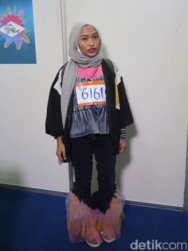 Mahasiswi Seni Nyentrik Pamer Ilustrasi di Audisi Sunsilk Hijab Hunt Jakarta