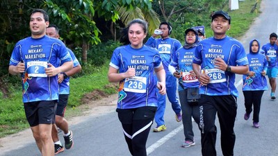 Berlari Sambil Menikmati Indahnya Pulau Lombok