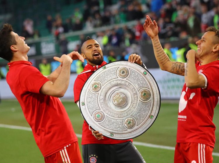 Foto: Bayern Munich Pesta Gol, Pesta Gelar Juara Bundesliga