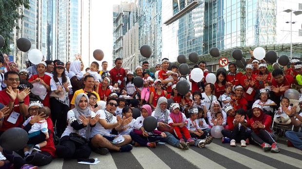 Ketika Anak-anak dengan Kondisi Langka Lari Bareng IndoRunners