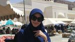 Melihat Lagi Penampilan Citra Kirana Berhijab saat Umrah