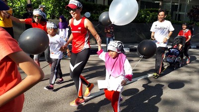 Penyakit Langka Tak Pudarkan Semangat Anak-anak Ini untuk Terus Berlari