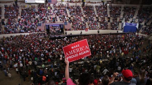 100 Hari Kerja, Trump Lewatkan Dinner Bersama Jurnalis Gedung Putih