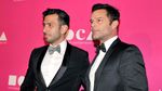 Ricky Martin dan Pasangan Prianya Tampil Necis