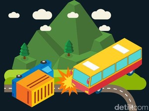 Kemenhub Pidanakan 2 PO Bus yang Kecelakaan di Puncak