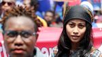 Begini Gaya Buruh Perempuan di Aksi May Day