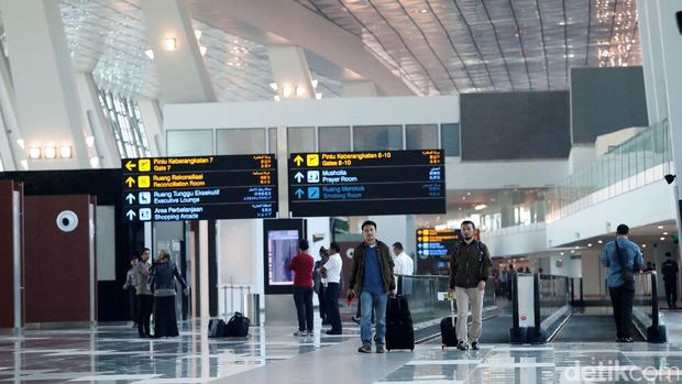 Terminal 3 Bandara Internasional Soekarno-Hatta (Soetta) resmi melayani penerbangan internasional, Senin (1/5/2017). Garuda Indonesia jadi maskapai pertama yang melayani penerbangan rute luar negeri di terminal yang sebelumnya bernama Terminal 3 Ultimate tersebut.