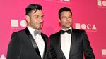 Ricky Martin dan Pasangan Prianya Tampil Necis