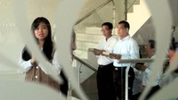 Prosesi ini diikuti oleh 360 umat Buddha yang membawa 360 buku Tripitaka.      