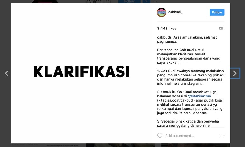 Heboh Pengakuan Cak Budi Pakai Uang Donasi untuk Beli Fortuner Heboh Pengakuan Cak Budi Pakai Uang Donasi untuk Beli Fortuner