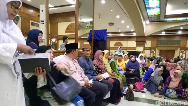 Sandiaga Uno hadiri syukuran relawan / 