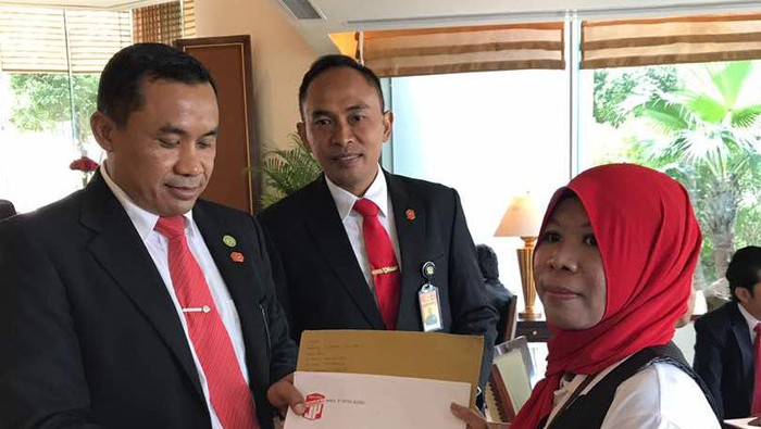 Paspampres akan Serahkan Petisi dari TKI di Hong Kong ke Presiden Jokowi