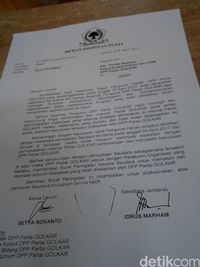 SP1 Golkar ke Yorrys / 