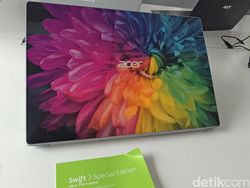 Acer Swift 3 Pamer Desain Seksi