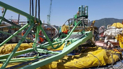 Tertimpa Crane, 6 Pekerja Samsung Tewas di Korsel