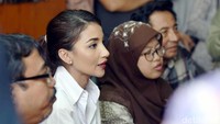 Marwa hadir sekitar pukul 11.00 WIB di kantor KPAI, Menteng Jakarta Pusat, Selasa (2/5/2017). Foto: Noel/detikHOT