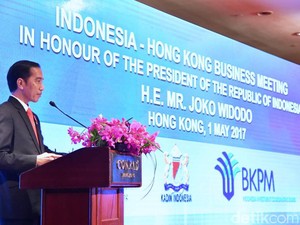 Di Depan Investor Hong Kong, Jokowi Sebut Anies Mampu Pimpin DKI