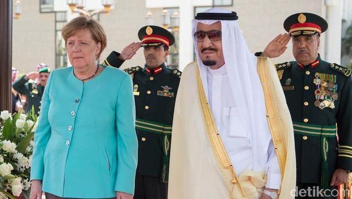 Merkel Bertemu Raja Salman, Bawa Siemens Hingga Lufthansa