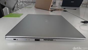 Swift 3 juga menawarkan ketahanan baterai hingga 10 jam dalam sekali pengisian daya. Foto: yud/detikINET