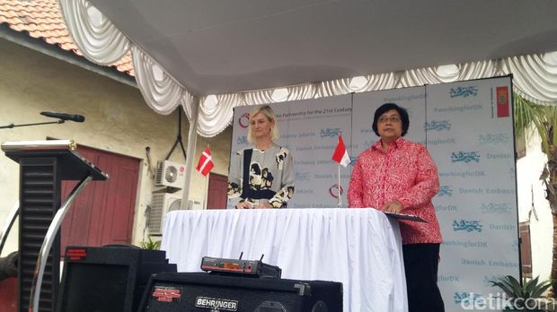 Menteri LHK-Menteri Denmark Teken Kerja Sama Pengelolaan Sampah