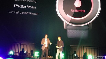 Ini yang jadi kelebihan Leap Ware dibanding smartwatch lain yang ada di pasaran. Karena pengguna Leap Ware bisa berbagai pencapaian dengan pengguna Leap Ware lainnya. Sehingga bisa menjadi semacam motivasi bagi pengguna, ujar Eric Ackerson, Senior Product Marketing and Brand Manager Acer America. (Foto: yud/detikINET)