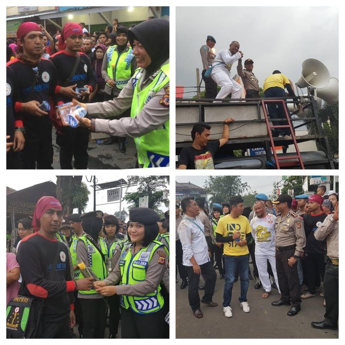 Meriah, Buruh di Purwakarta Gelar Parade Rayakan May Day