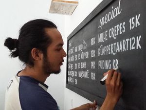 Berprofesi Sebagai Barista, Lugu Gumilar Lebih Suka Berkarya dengan Kopi