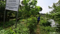 Lahan yang belum terbebaskan di area ini masih sekitar 1,2 hektar.